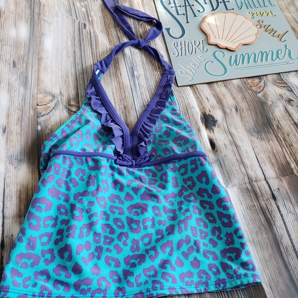 JOE BOXER GIRLS SIZE L SWIM TANKINI - Picture 2 of 5